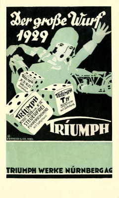 Triumph program 1929