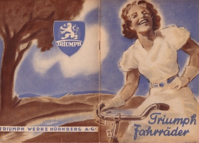 Triumph Fahrrad Programm 1934