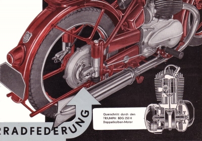 Triumph BDG 250 H Prospekt 1952