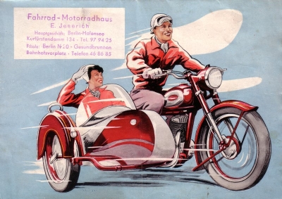 Triumph BDG 250 H Prospekt 1952