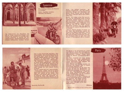 Triumph travel brochure 1951/52