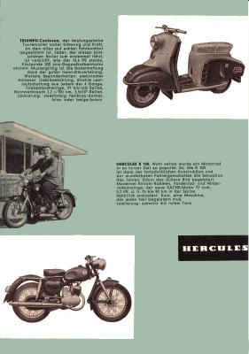 Triumph Programm 1957