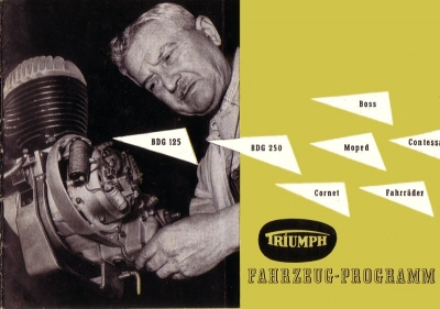 Triumph Programm 1955