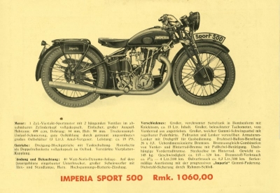 Imperia Programm 1935