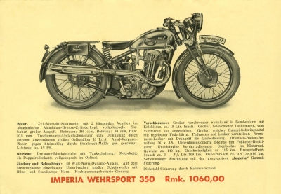 Imperia Programm 1935