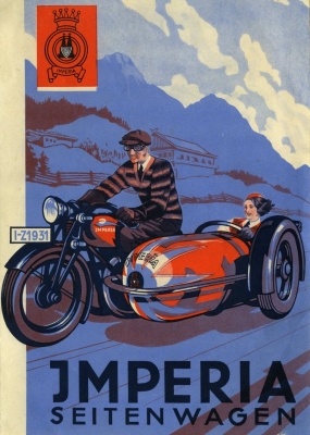 Imperia sidecar brochure 1931