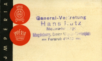 Imperia Programm ca. 1932