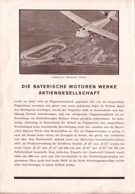 BMW program 1929