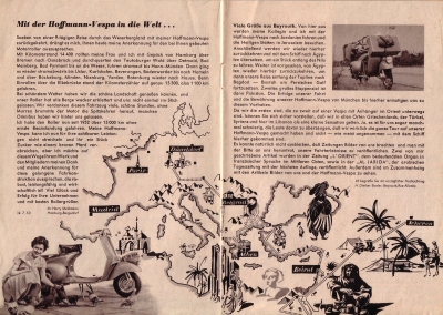 Hoffmann Vespa brochure 1954