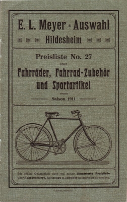 Victoria bicycle brochure 1911