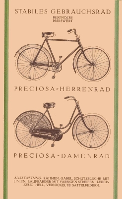 Victoria bicycle brochure 10.1924