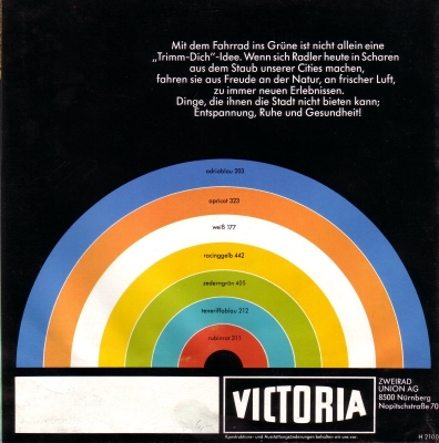 Victoria Fahrrad Programm 1974