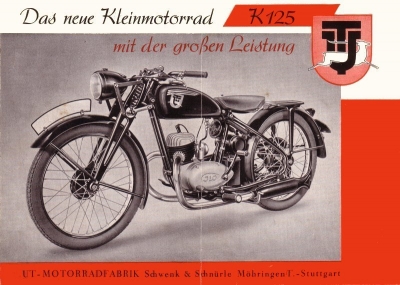 UT K 125 Prospekt ca. 1949