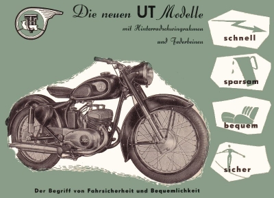 UT TS Modelle Prospekt 1953