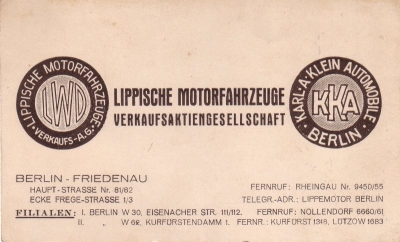 LWD motorcycle brochure ca. 1923