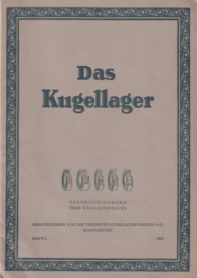 Das Kugellager 1937 Heft 2