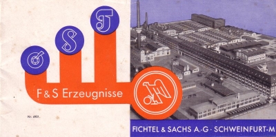 Sachs motors brochure ca. 1940