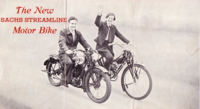 Sachs Motor bike US brochure ca. 1936