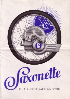 Sachs Saxonette Motor brochure 1939