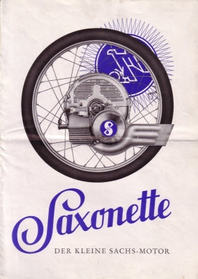 Sachs Saxonette Motor Prospekt 1939