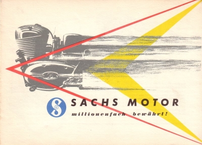 Sachs Motoren 50-200ccm Prospekt 1960