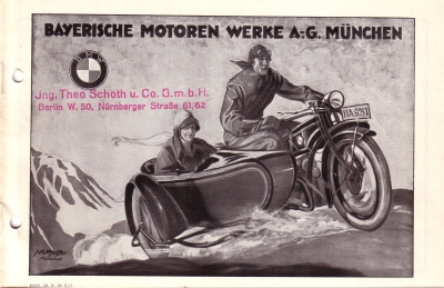 BMW program 1927