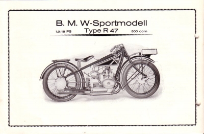 BMW Programm 1927