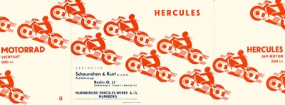 Hercules 200 / 300 ccm Prospekt 1929/30