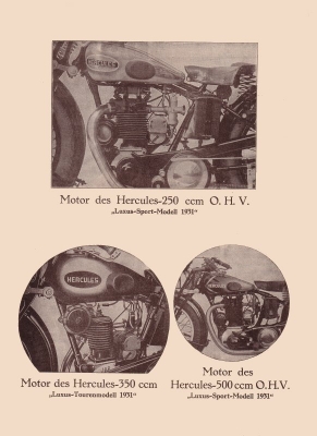 Hercules Programm Oestereich 1931