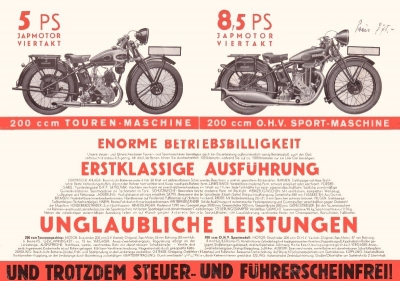 Hercules 200ccm brochure 1932