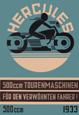 Hercules 500ccm Prospekt 1933