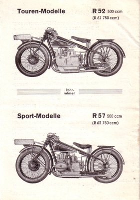 BMW Programm 1931