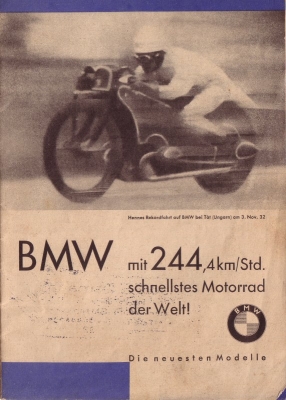 BMW Programm 1933