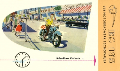 MZ ES 175 Prospekt 1957