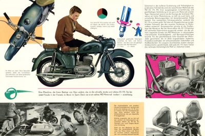 MZ ES 175 Prospekt 1957