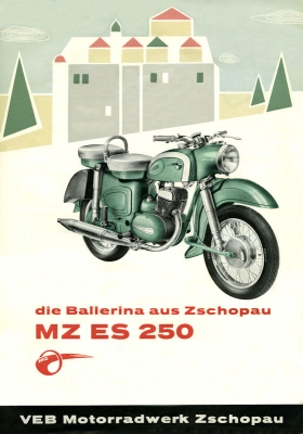 MZ ES 250 Prospekt 1959