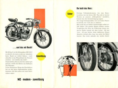 MZ 125/2 Prospekt 1958