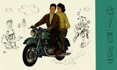 MZ ES 250 Prospekt 1957