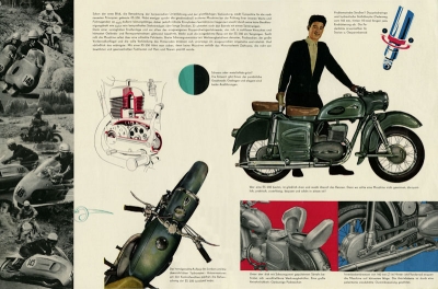 MZ ES 250 Prospekt 1957