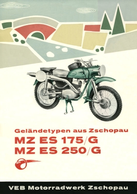 MZ ES 175G 250G Prospekt 1959