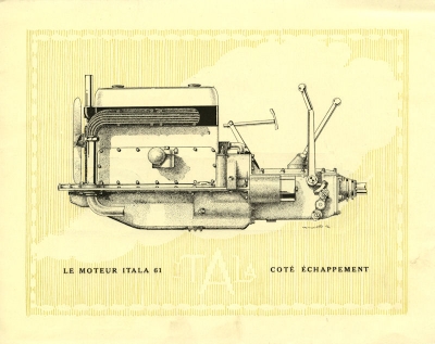 Itala Model 61 brochure 1920s