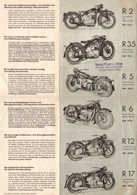 BMW Programm 1937