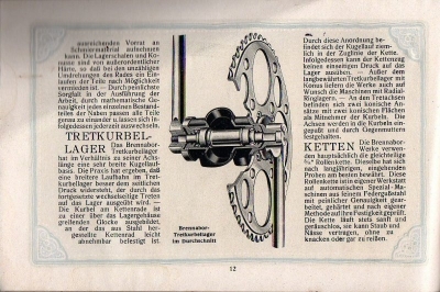 Brennabor Fahrrad Programm 1921 Teil 1