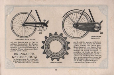 Brennabor bicycle program 1921 part 1