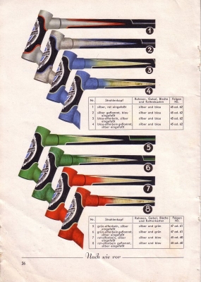 Brennabor Fahrrad Programm 1937 Teil 2