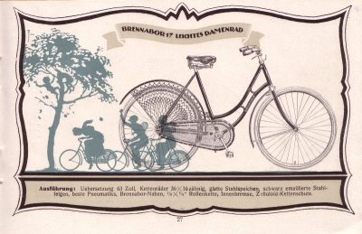 Brennabor  bicycle program 1920 part 1