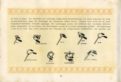 Brennabor Fahrrad Prospekt 1925 Teil 1