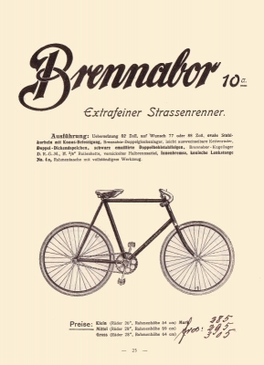 Brennabor Programm 1903 Teil 3