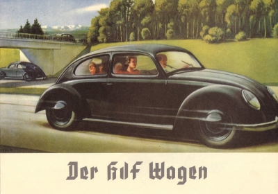 VW KdF-Wagen Prospekt REPRINT 1980er Jahre