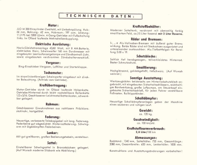 Bücker TZ 200/S brochure 1954